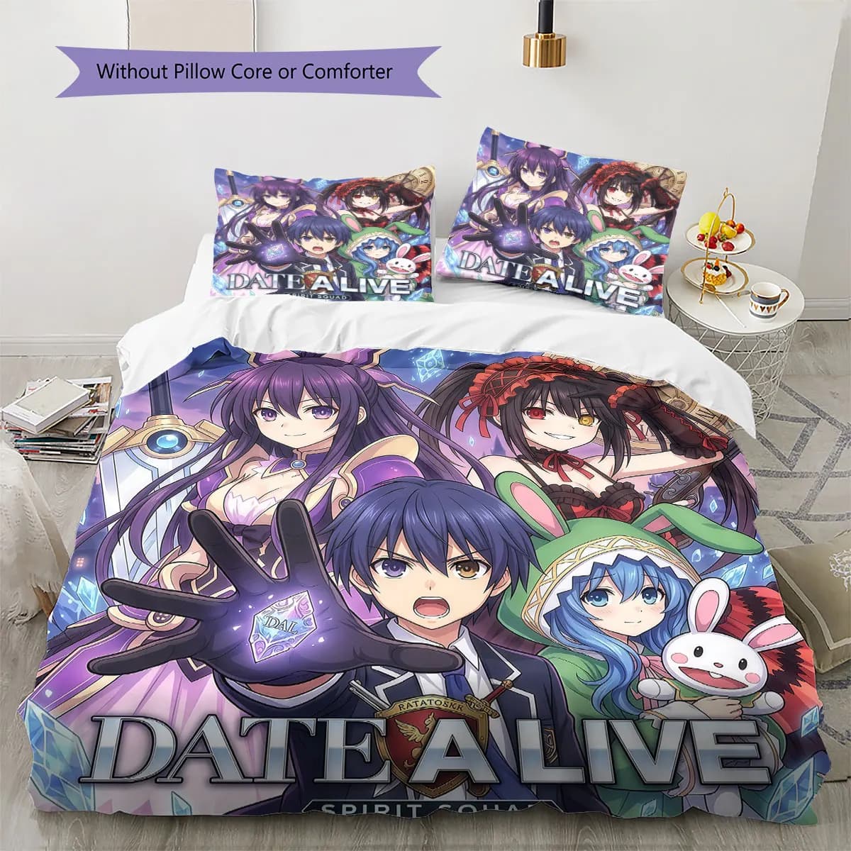 Date Live Comfor Duvet Cover Children's Bedding Set,Extra Large Size Ideal Gift Various Sizes Available -HE179