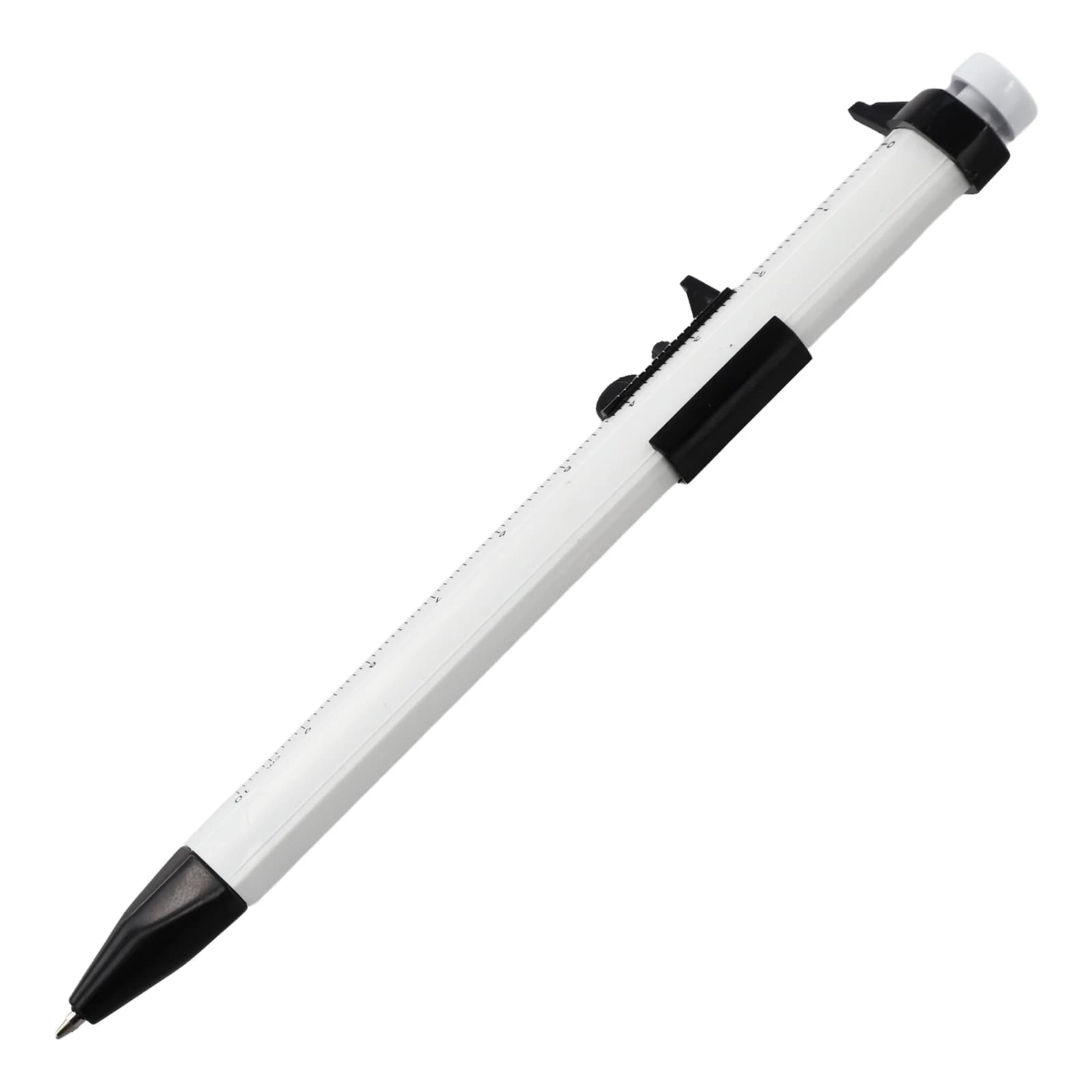 Penna calibro a corsoio da 150 mm con sfera a inchiostro gel da 0,0 mm per misurazione e scrittura a doppia funzione in molteplici applicazioni