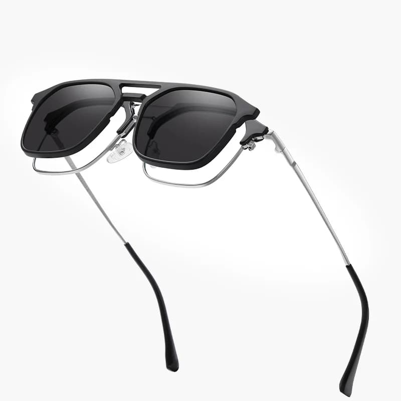 Clip On Polarized Sunglasses Man Fashion Sunglasses Women Luxury Brand Vintage Driver Shade Miopia Optical Eye Frame