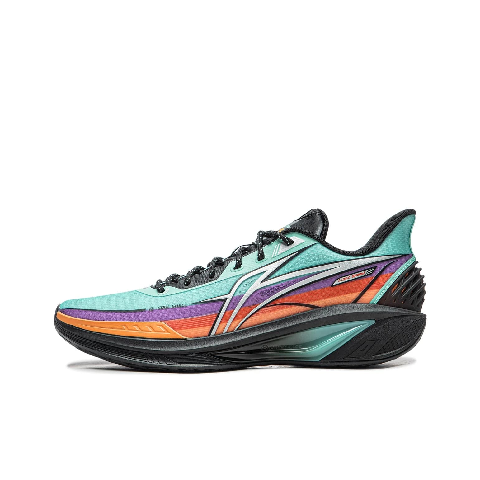 Li Ning Light Speed 4 Low top Basketball Shoes Men's Cyan ABPW011-3