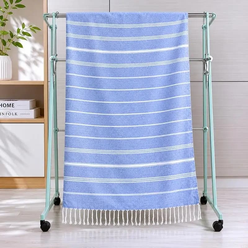Oversized Beach Towel Suitable for Poolsides Chairs and Travel Getaways 39x71in