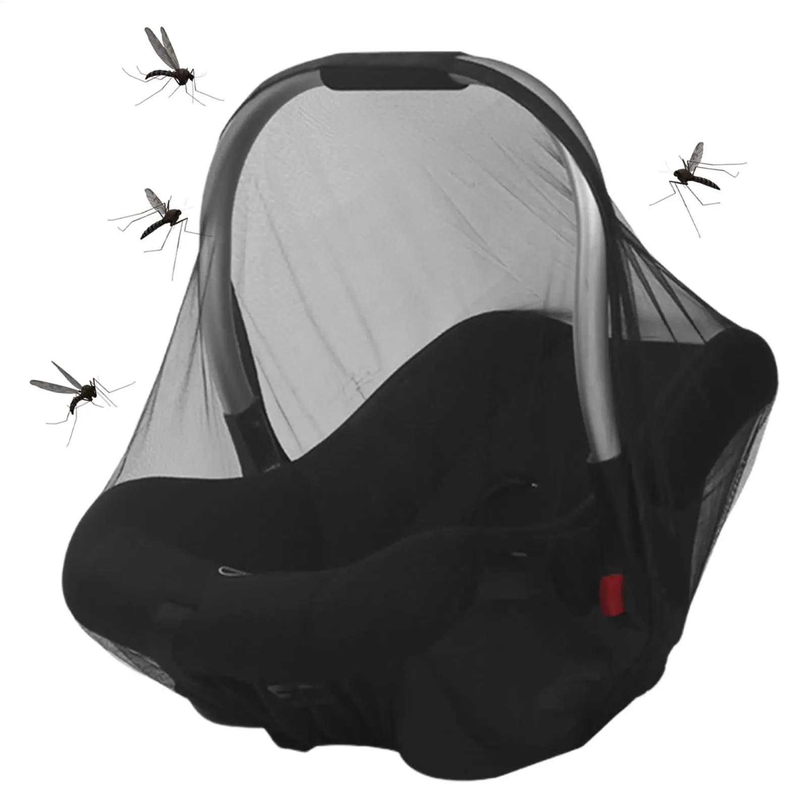 Passeggino Passeggino Zanzariera Rete in rete traspirante per passeggino Marsupio per neonati Seggiolino auto N ewborn Carriage Culle Cover