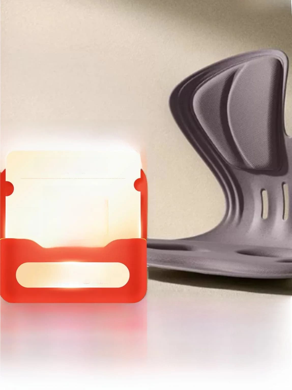 Cuscino ergonomico per supporto lombare Zdeer, cuscino per ufficio e auto, cuscino lombare regolabile, comodo e morbido, per adulti, decorazione per la casa