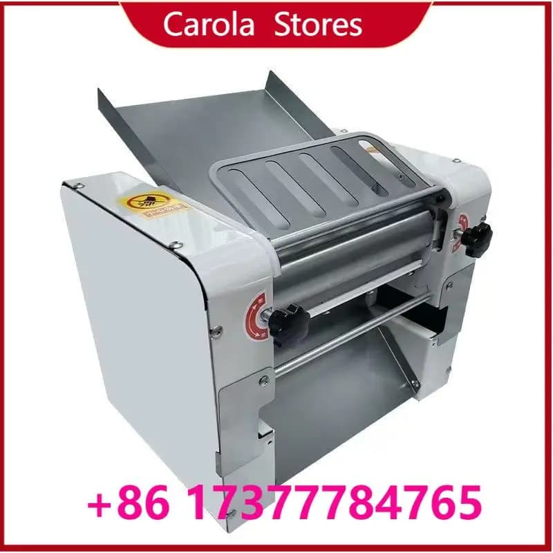 Factory Outlet 2.2KW Commercial Automatic Pizza Dough Roller Sheeter Machine Multifunctional Bakery Pasta Noodle Making Machine