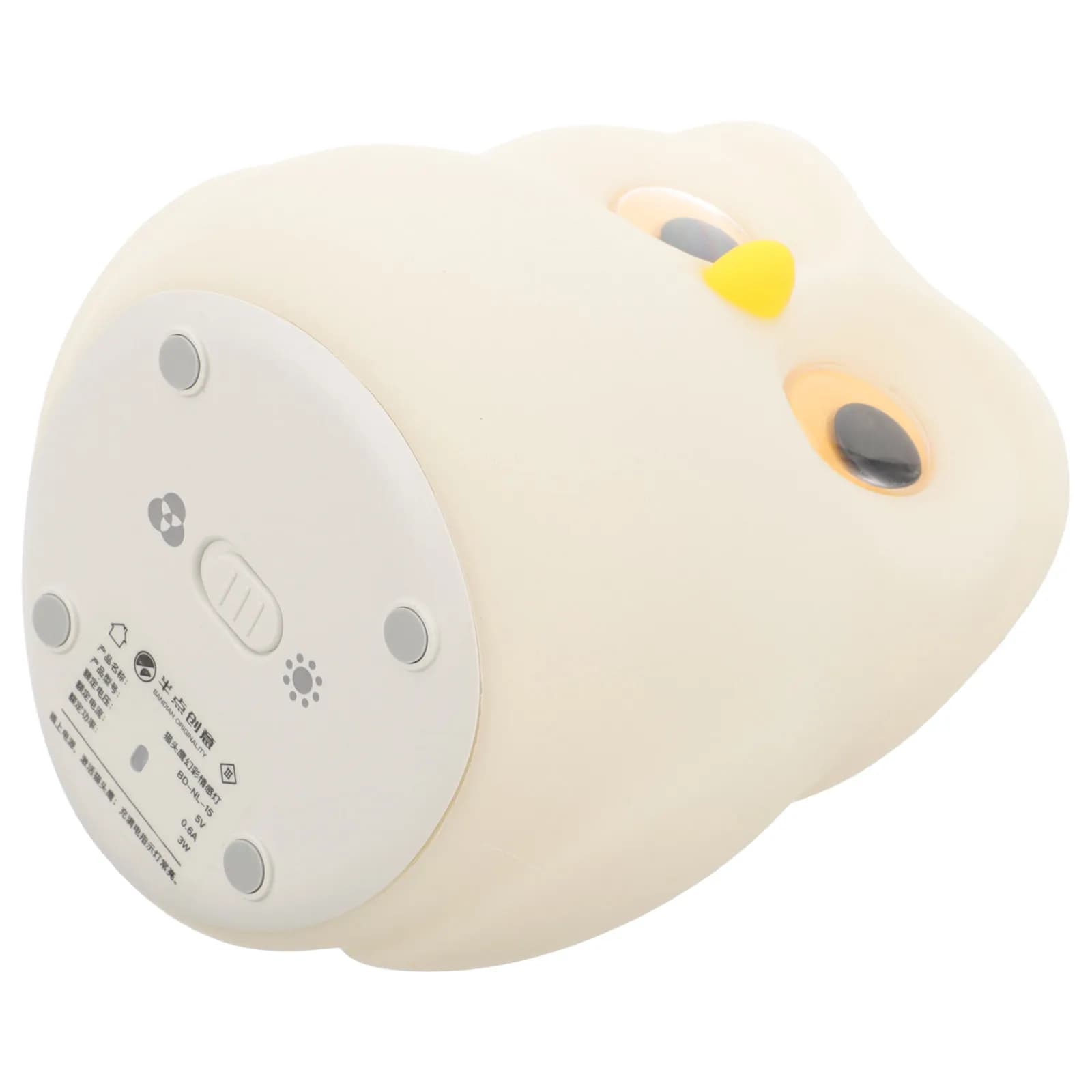 Lampada Notturna a Forma di Gufo con Ricarica USB, Luce LED da Scrivania, Illuminazione per Cameretta e Camera da Letto, Adorabile Luce Notturna per Bambini
