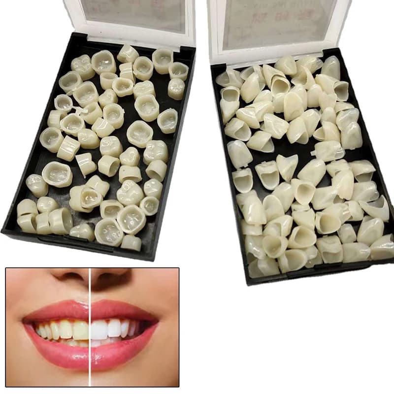 Nuova Resina Hot Care per Corone Dentali Provvisorie, Materiale Professionale per Odontoiatria per Denti Anteriori e Molari, Protezione C854