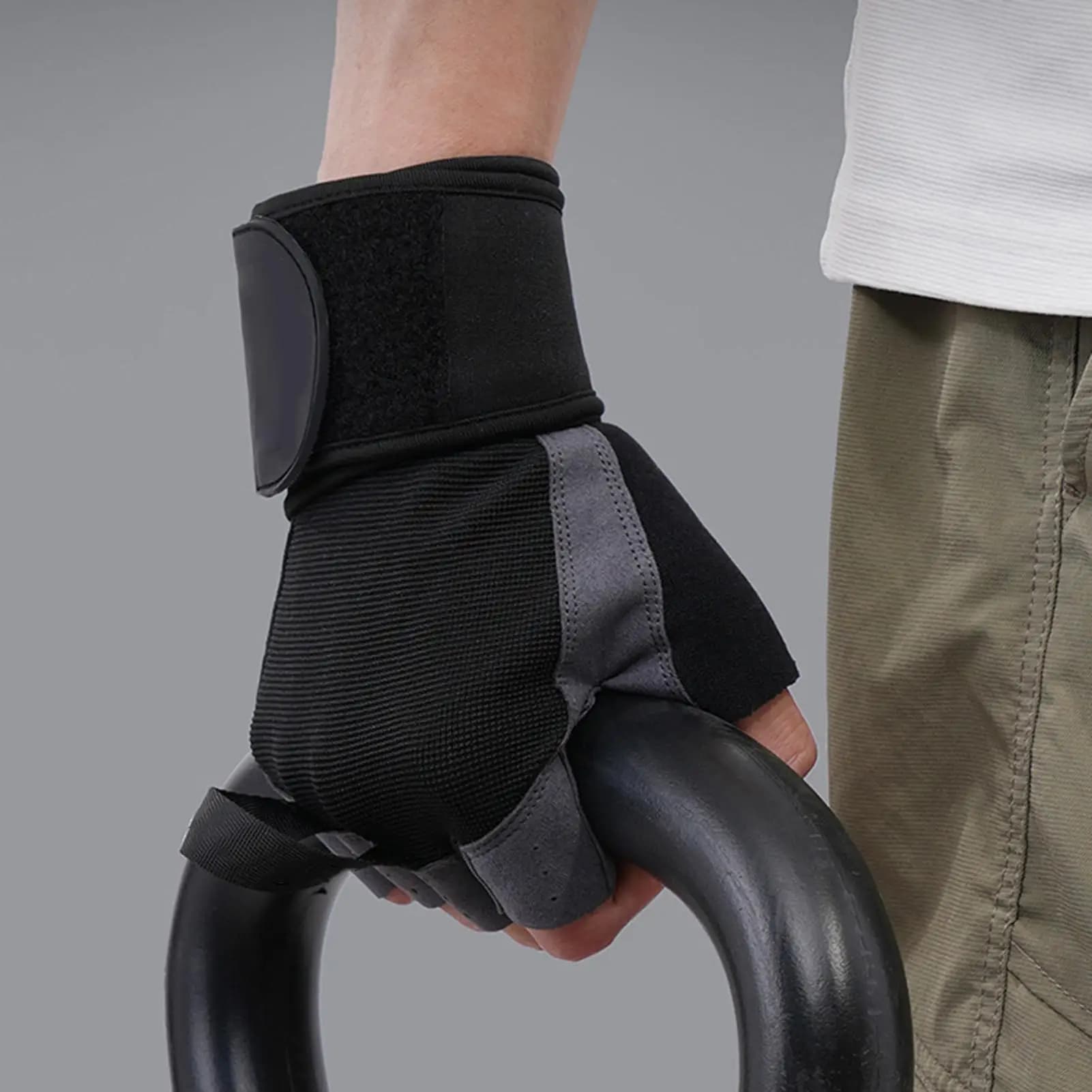 Hand-Free Gloves Bike Gloves Non-slip Gym Gloves With Breathable Rock Climbing Equipment Outdoor Training
