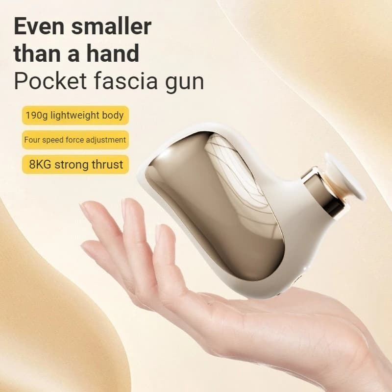 Powerful Mini Portable Wireless Lightweight and Durable to Low Noise, Bionic Massage Device