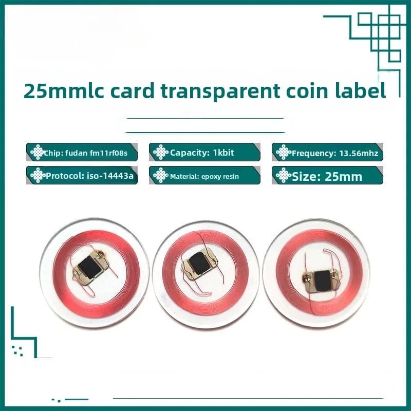 Tag CUID Gen2, chiave elettronica riscrivibile, token NFC clone, 13.56Mhz 1K S50 ISO14443, carte magiche trasparenti modificabili