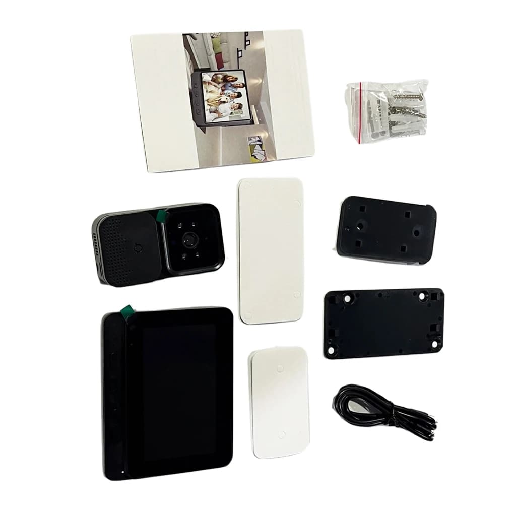 Campanello a lunga durata della batteria con campanello visivo per campanello telecomandato di sicurezza domestica con luce