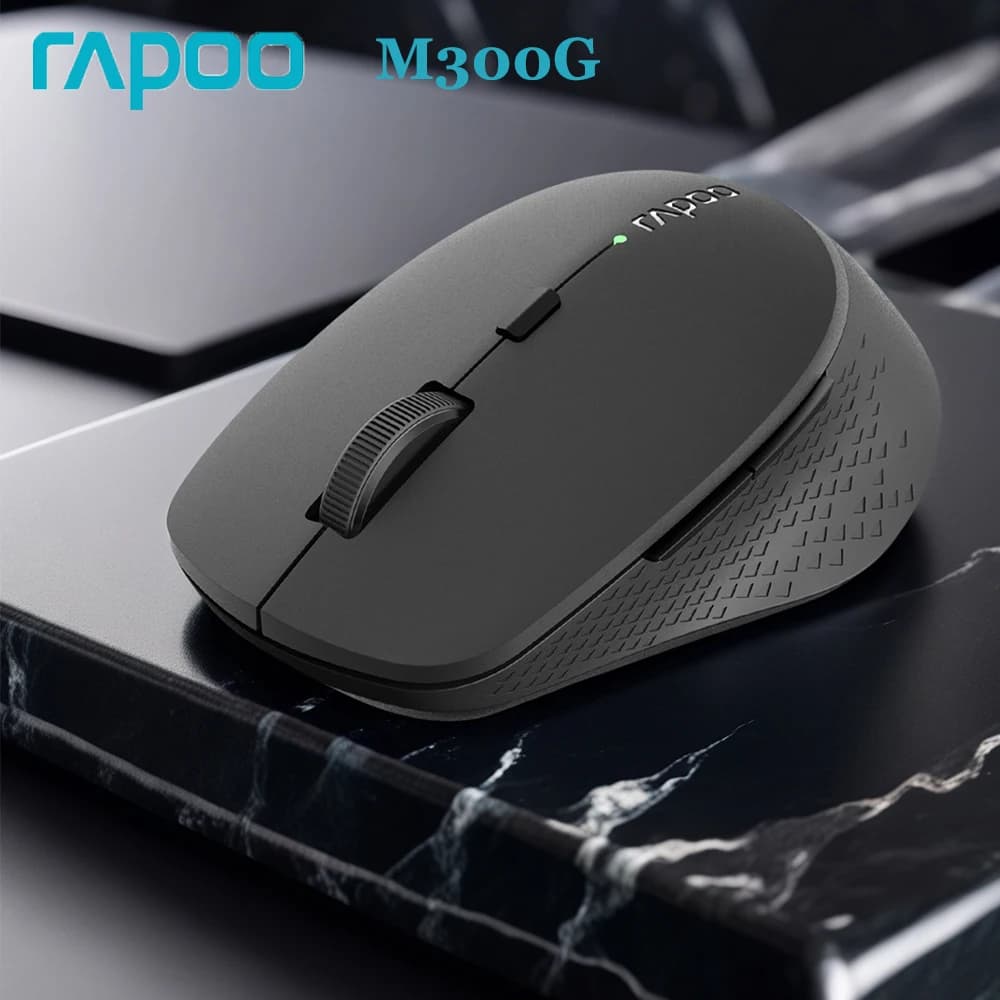 Original Rapoo M300G Silent Wireless Mouse Multi-mode Bluetooth Mouses Portable Optical Mice for Tablet Laptop Computer PC