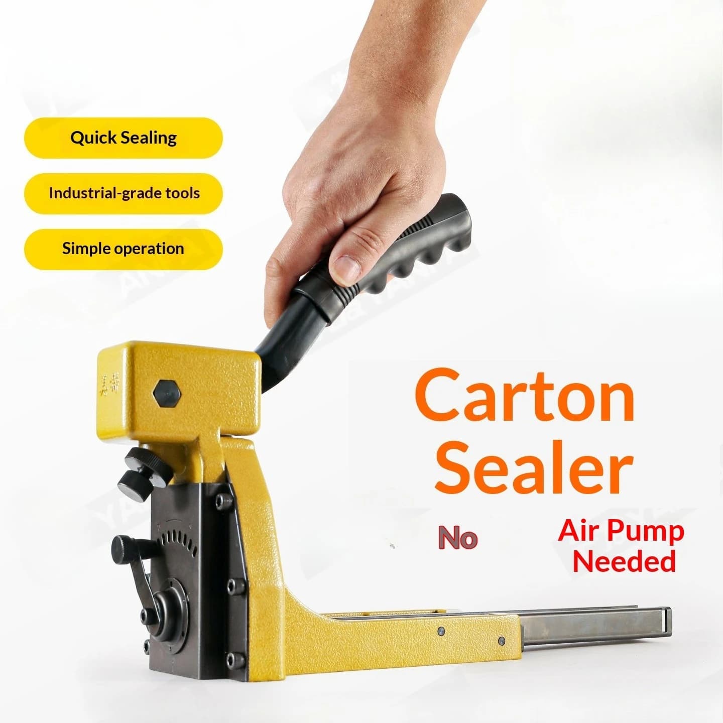 HB3515 HB3518 Top Carton Stapler Gun for Closing Corrugated/Folding Boxes Manual Carton Closing Stapler