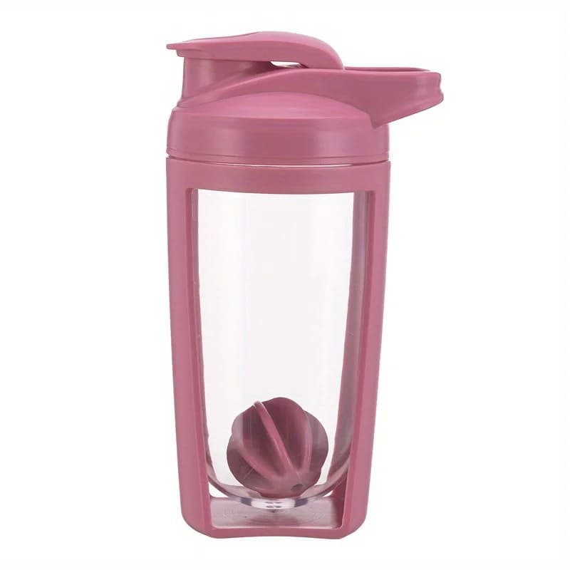 Shake Water Cup, Fitness Sports Water Cup, Portable Large Capacity Plastic Protein Powder Shake Blender Cup