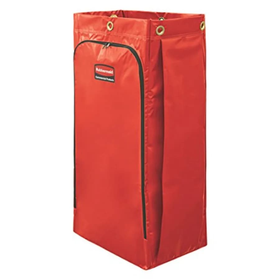 High-Capacity Cleaning/Utility Cart Bag,,, Compatible with Rubbermaid Cleaning Carts for Laundry/Trash Transport