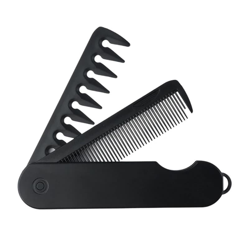 Hair & Beard, Hair & Hair & Hairstyle Combs 1/2/3 in 1, Hair Holder for Hairdressers