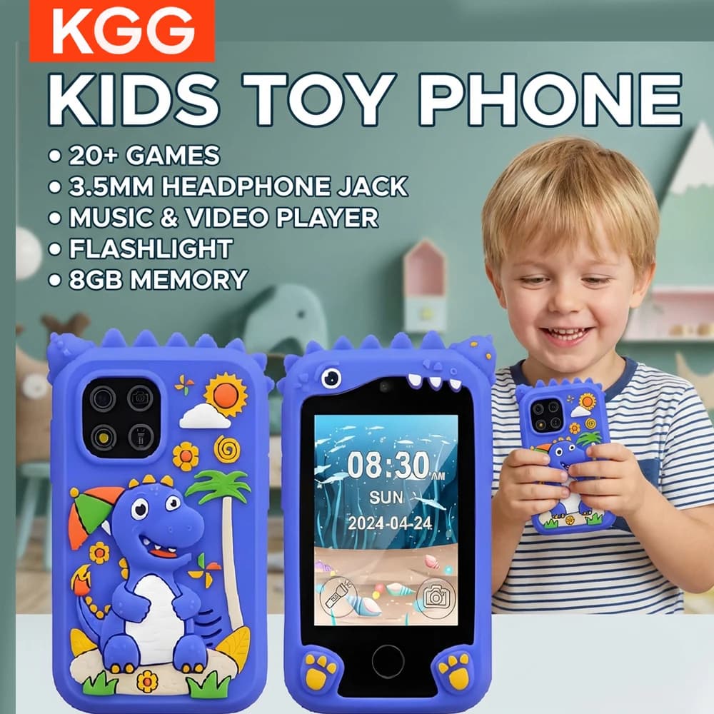 New Kids Smart Phone Toys Unicorn Camera, Touchscreen MP3 Player Learning Games | Educational Mobile Gift for Girls Boys Toddler