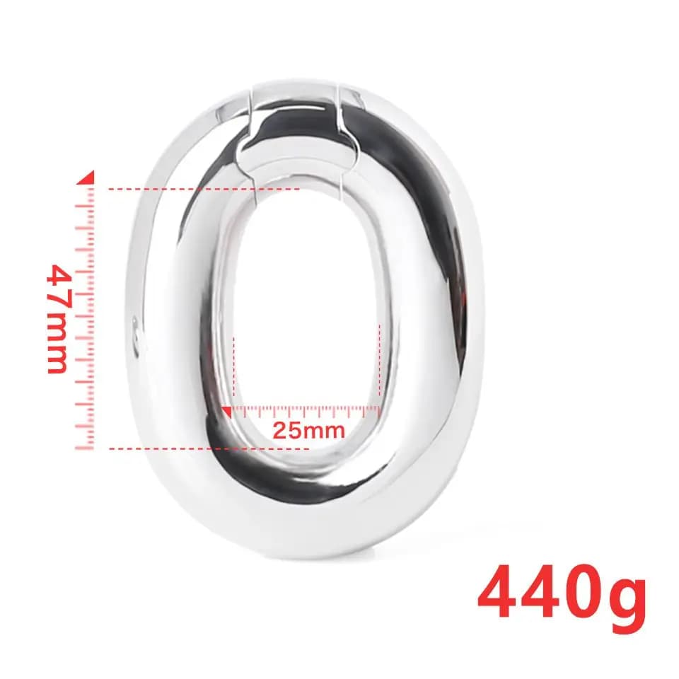 BDSM Heavy Balls Male Ball Stainless Steel Bars Scrotum Pendant Testis Penis weight Restraint Lock Ring sex toys for men