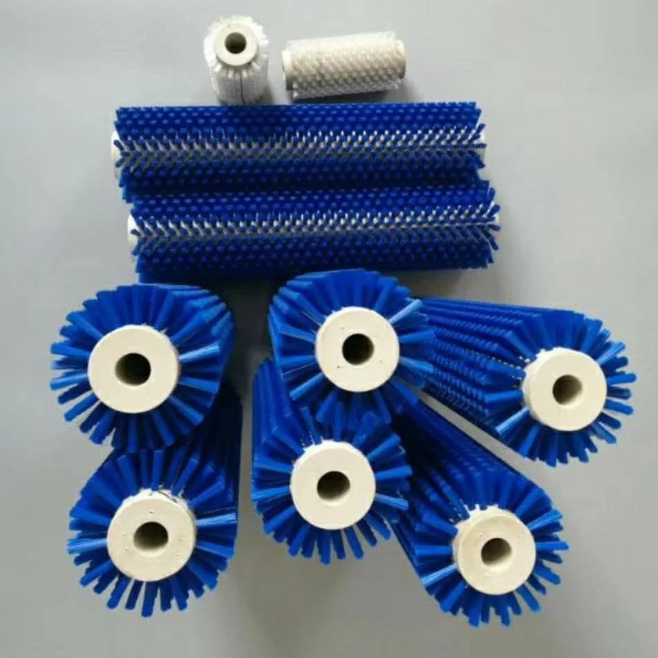 Factory Manufacturer Solar Panel Cleaning Special Nylon Roller Brush Cleaning