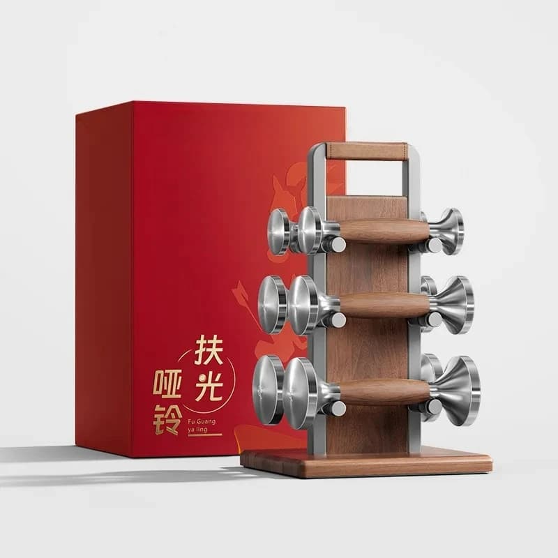 Small walnut handlebars for home use, lightweight sports equipment for fitness