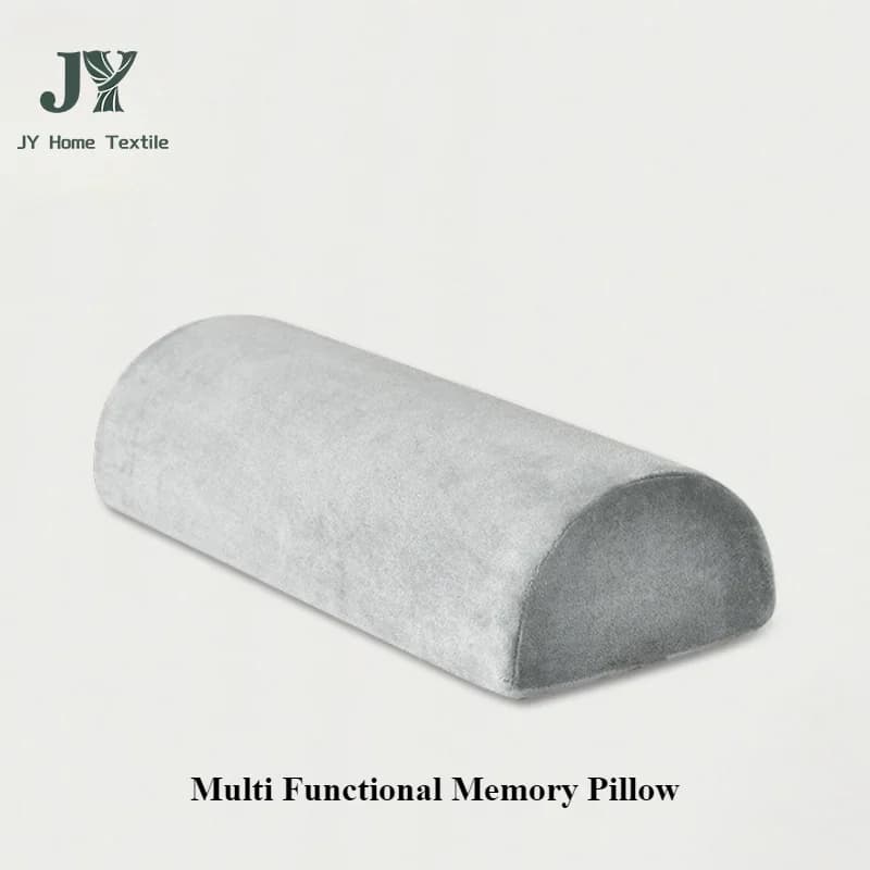1pc Nuovo Mezza Luna Cuscino Per Gambe Ginocchia Inferiore Schiena E Testa Elastico Antiscivolo Memory Foam Cuscino Ufficio Casa Viaggio 2025