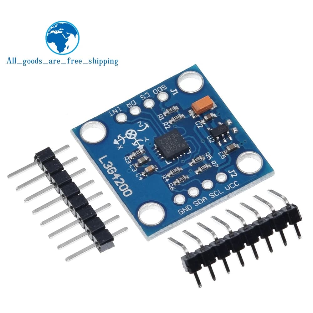 TZT 1/3PCS GY-50 L3G4200D Module Three Axis Angle Speed Sensor for Arduino MWC in High Quality Stock
