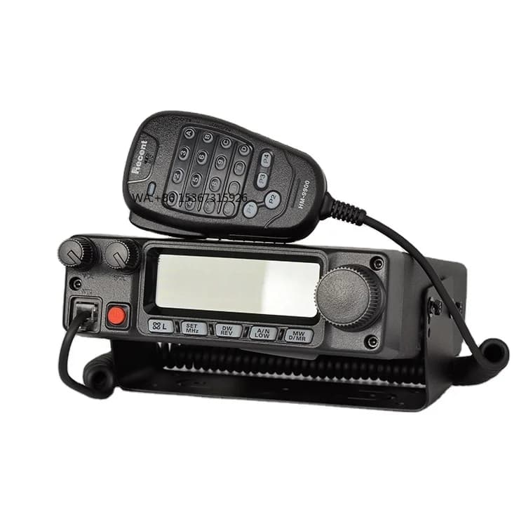 Recente RS-958L Walkie Talkie Comunicazione wireless Trasmettitore Fm Analogico mobile Tronco di un'auto Radio Uscita audio ad alta potenza da 3 W