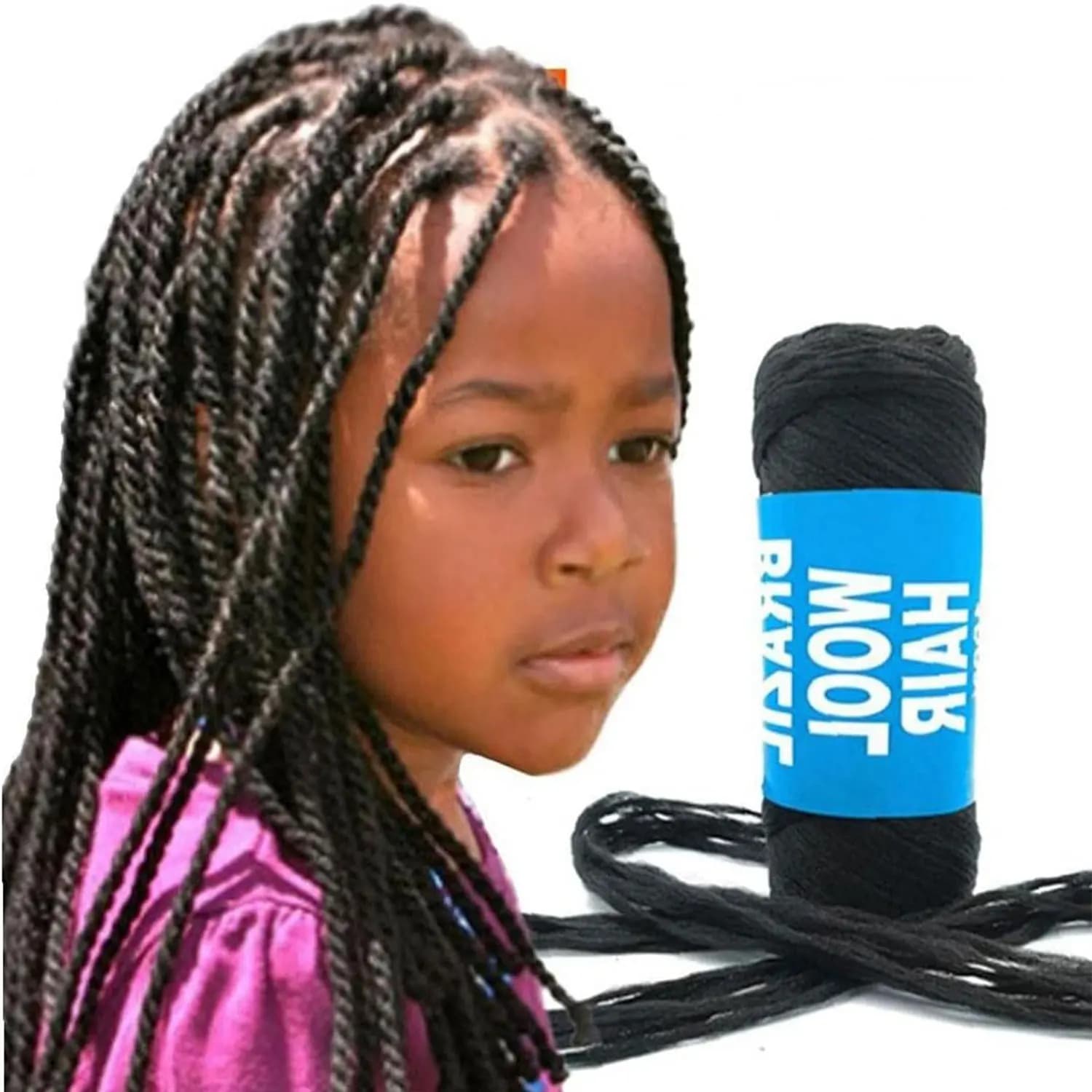 1 pz 70g/palla brasile lana capelli bassa temperatura fibra sintetica ignifuga filato africano intrecciare maglieria per capelli