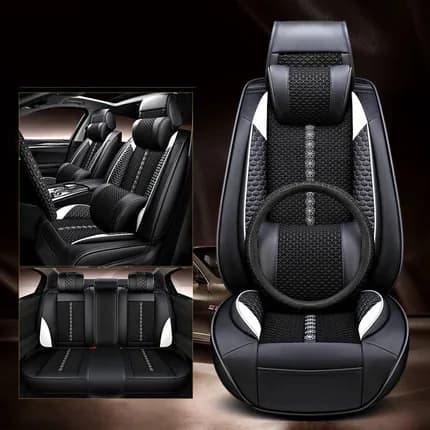 Full set car seat covers for Mitsubishi Pajero Sport 5 seats 2025-2016 comfortable breathable eco seat cushion seat case