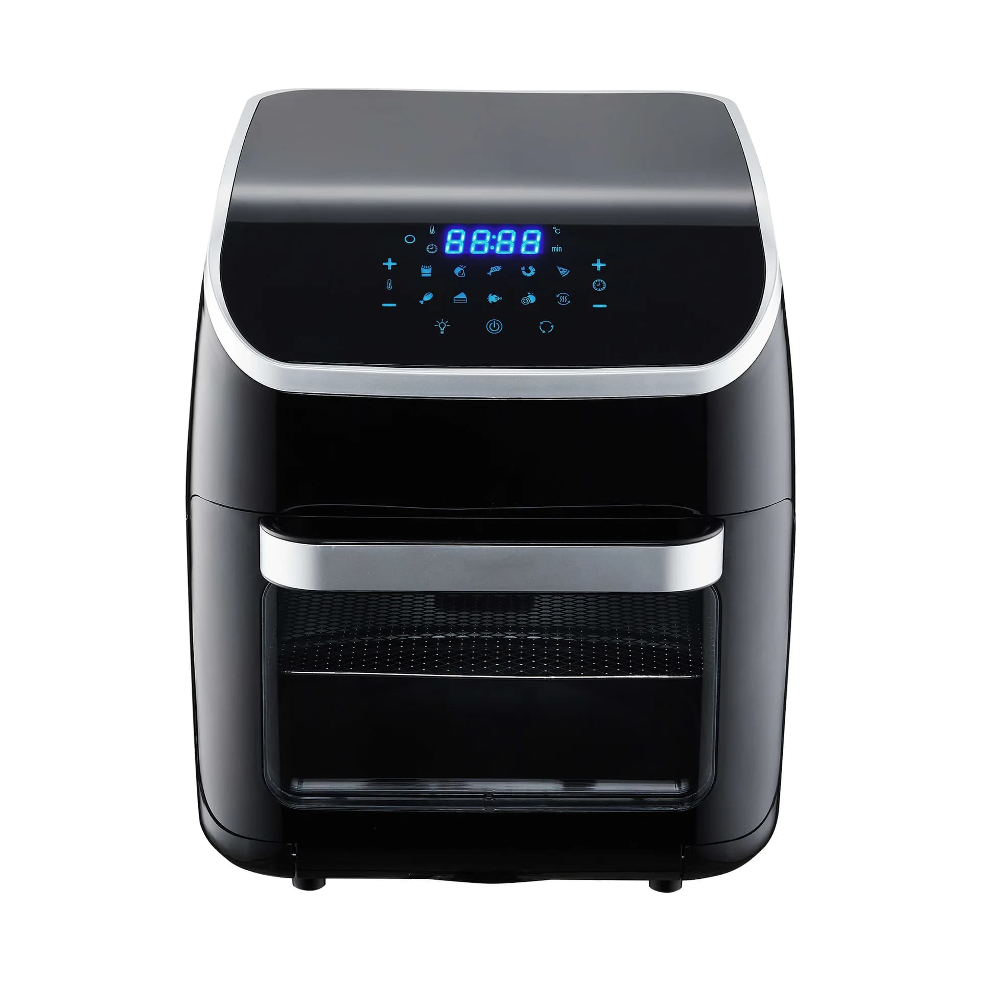 12L Large Capacity House hold Air Fryer Touch Control Toaster Oven for French Fries & Roast Chicken