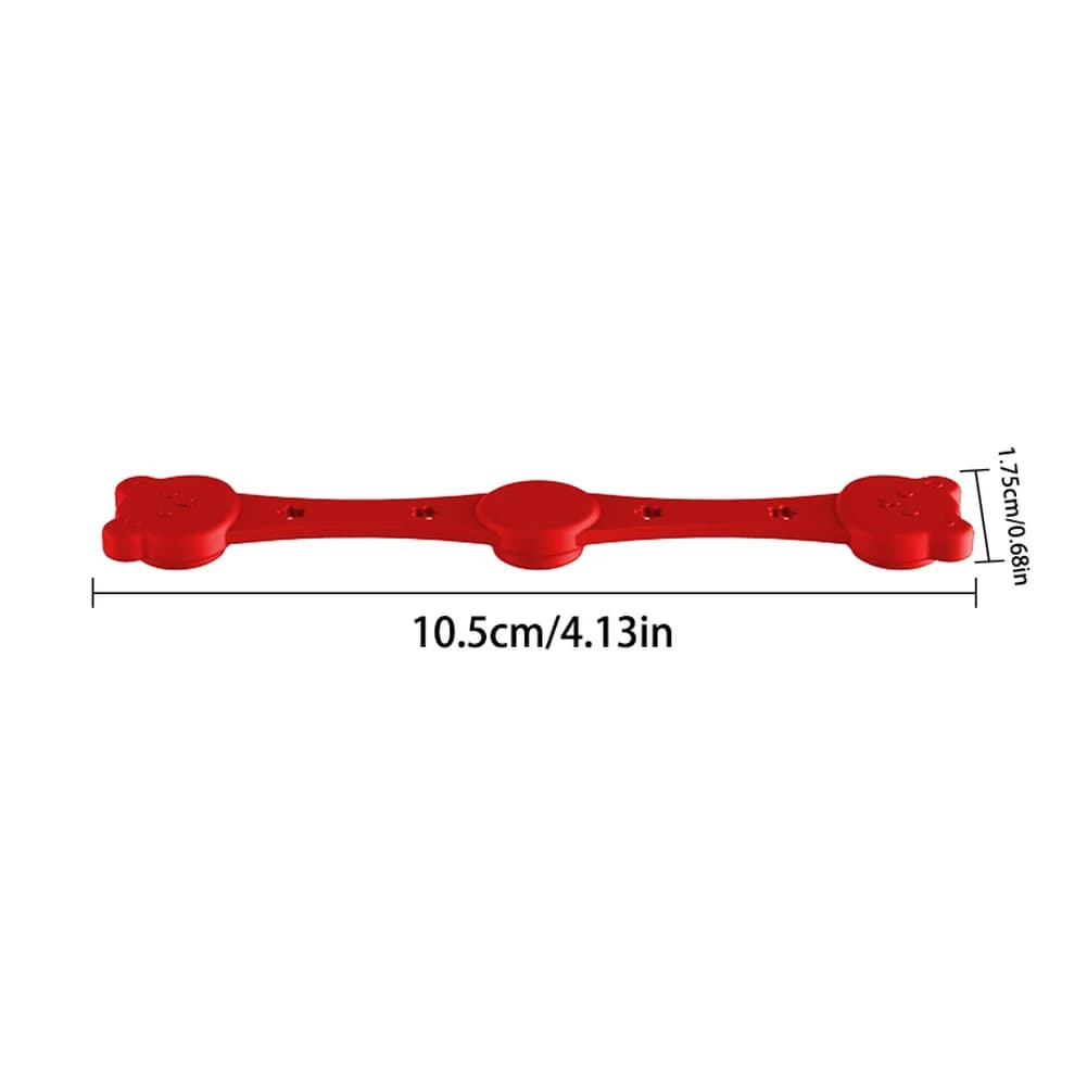 Clip magnetica per rivestimento friggitrice ad aria, 4 pezzi, fibbia in silicone per supporto carta forno, gadget da cucina, cottura sicura e resistente al fuoco