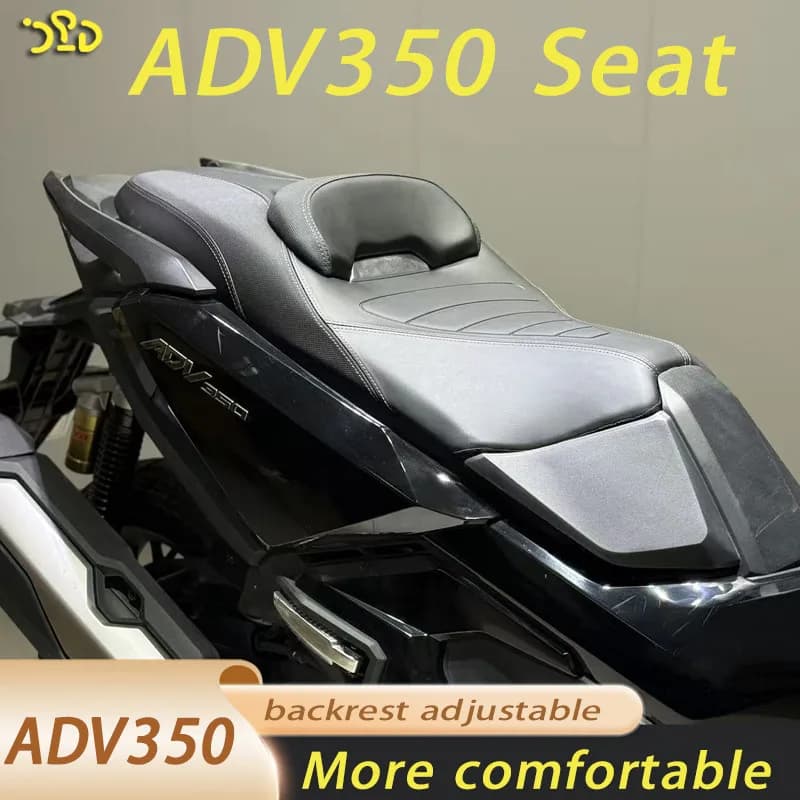 spare part for motorcycle modified 2025 cushion seat adv350 with adjustable backrest set upkit top 4 cm for honda adv350 2025