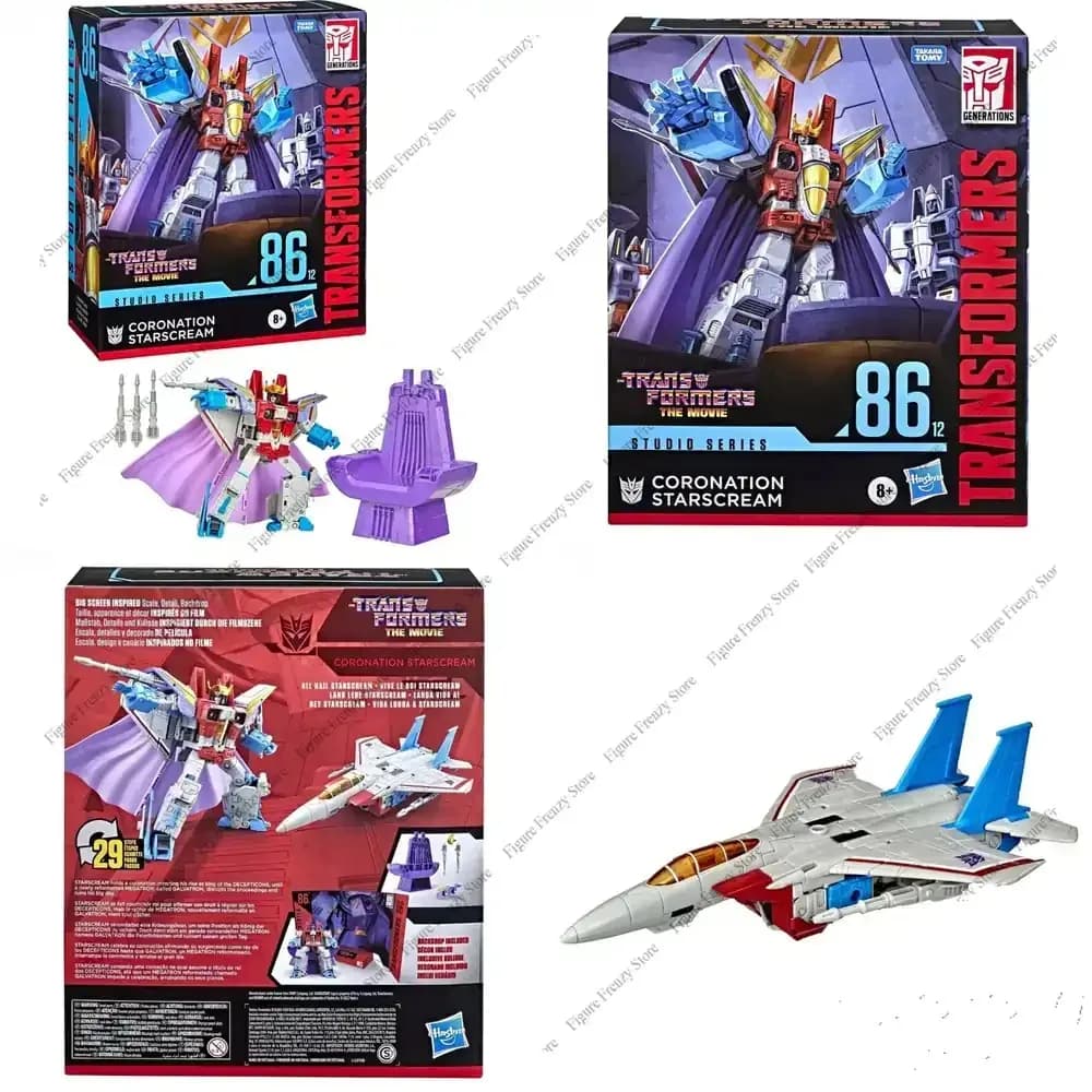 Offerta Speciale per Action Figure Hasbro Transformers Studio Series SS86-12 Lear Crowned Starscream, Ornamento da Scrivania