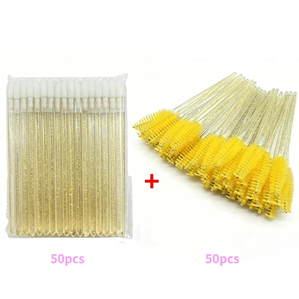 Wholesale Mascara Spoolies Disposable Eyelash & Eyebrow Brushes for Salon, Extension & Makeup Eyelash Extension Supplies