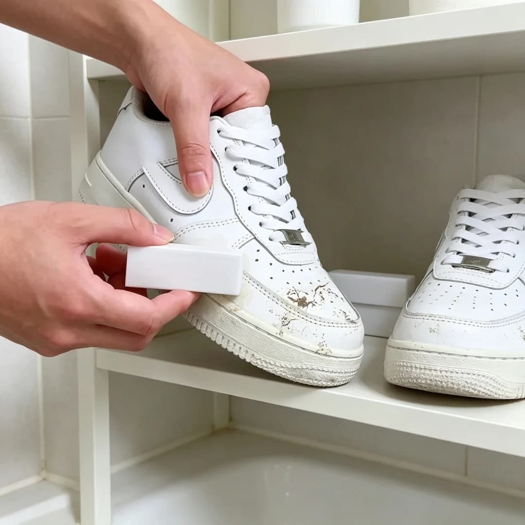 Gomma per la Pulizia di Scarpe in Pelle Scamosciata e Sneaker – Cura e Sbiancamento per Scarpe in Pelle Opaca – Rivitalizzante e Smacchiatore per Velluto e Pelle