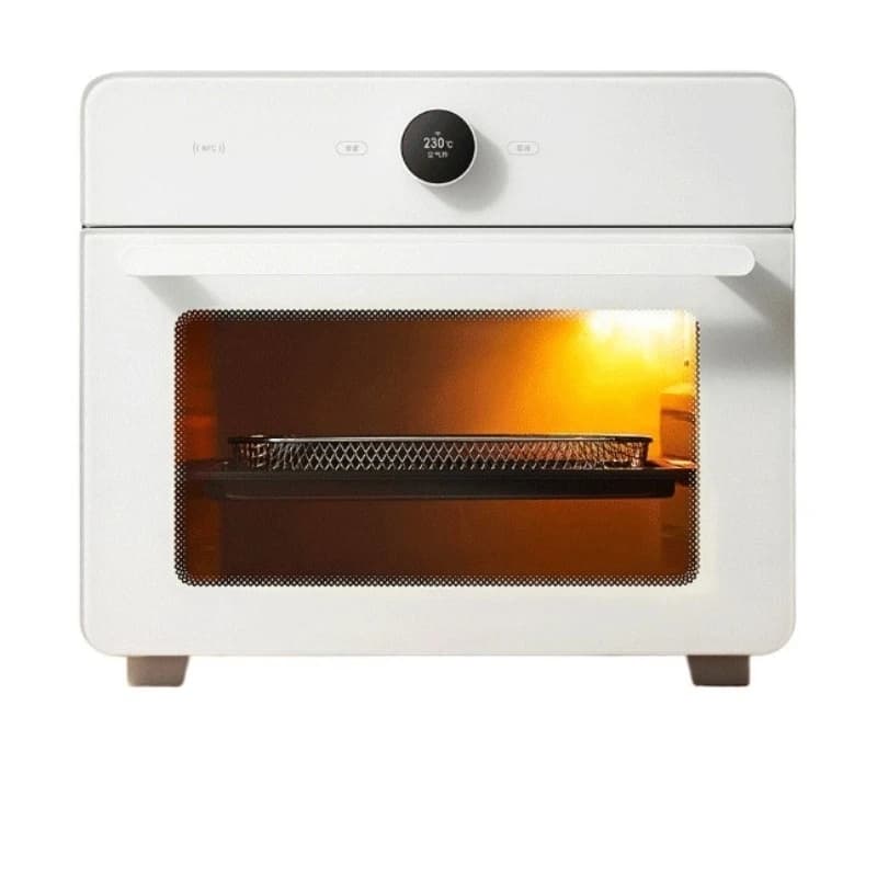 Friggitrice ad aria intelligente e forno a vapore Baker 30 litri Diodo emettitore di luce organico Cucina domestica Forno a microonde 3 in 1