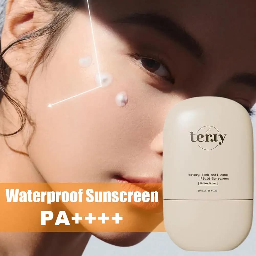 Good Sun Cream SPF50+ PA++++ 20ml Triple Care Sunscreen Waterproof Sweat proof Long-lasting Sun Protection Whitening Anti-Wrinkl