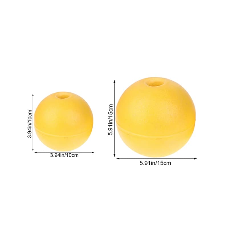 1PC round Deep Water Buoy Rope Float Crab Pot Marker Net Drift Foam for Jet Ski Kayak Anchors Line Boats Dock Float