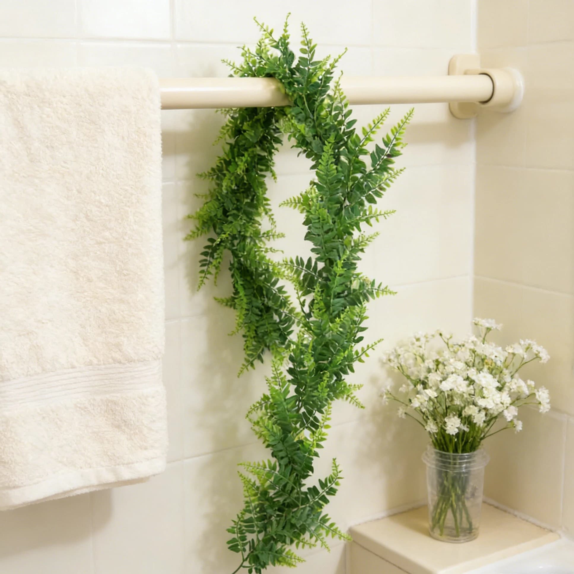 Pianta Artificiale in Seta, Rattan Persiano, Bonsai per Casa e Stanza, Decorazione per Feste, Giardino Esterno, Ghirlanda Nuziale, Accessori Fai-da-Te, Regalo