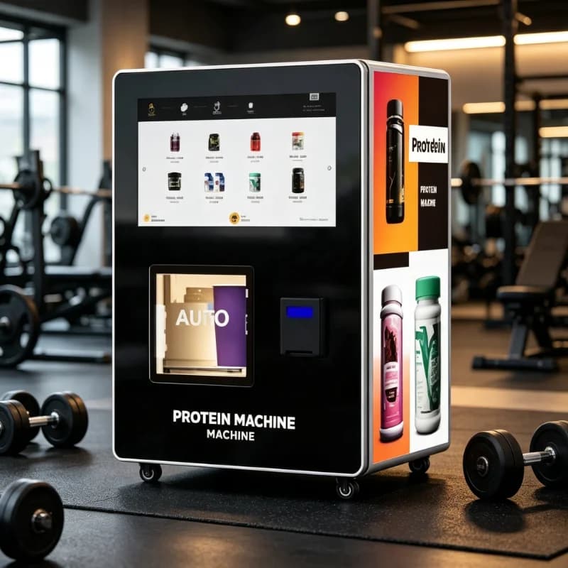 Protein Shake Vending Machine Professional Commercial Beverage Vending Equipment for Accurate Protein Powder Dispensing