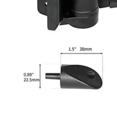 2 Pezzi Cerniere per Cancelli a Chiusura Automatica per Piscine, Gambe di Allineamento Regolabili, Costruzione Robusta in PA66 per Tutte le Condizioni Atmosferiche