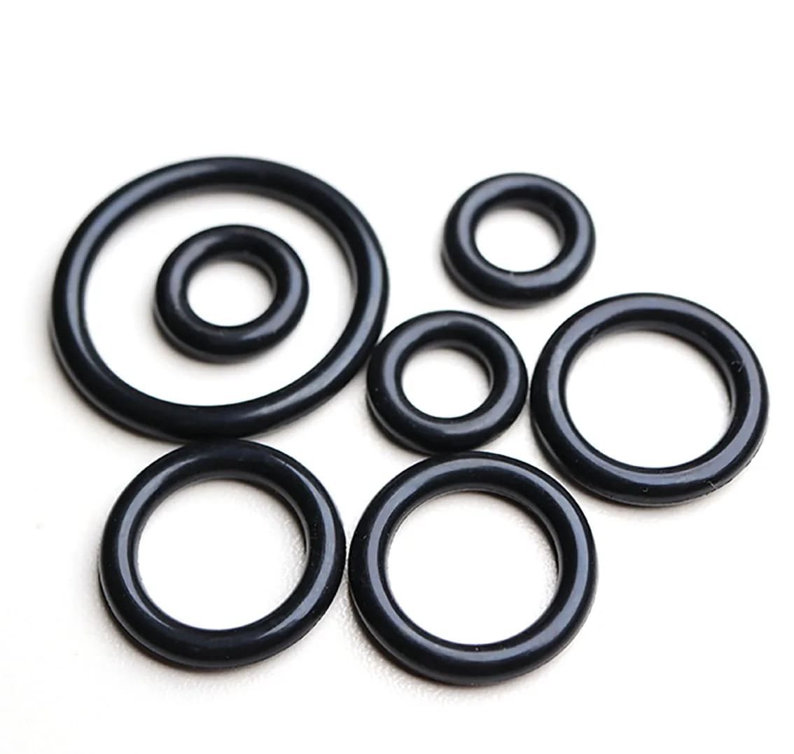 CS 4mm EPDM O-ring OD 12-400mm O-ring neri guarnizione di tenuta isolamento e alcali/resistente agli acidi