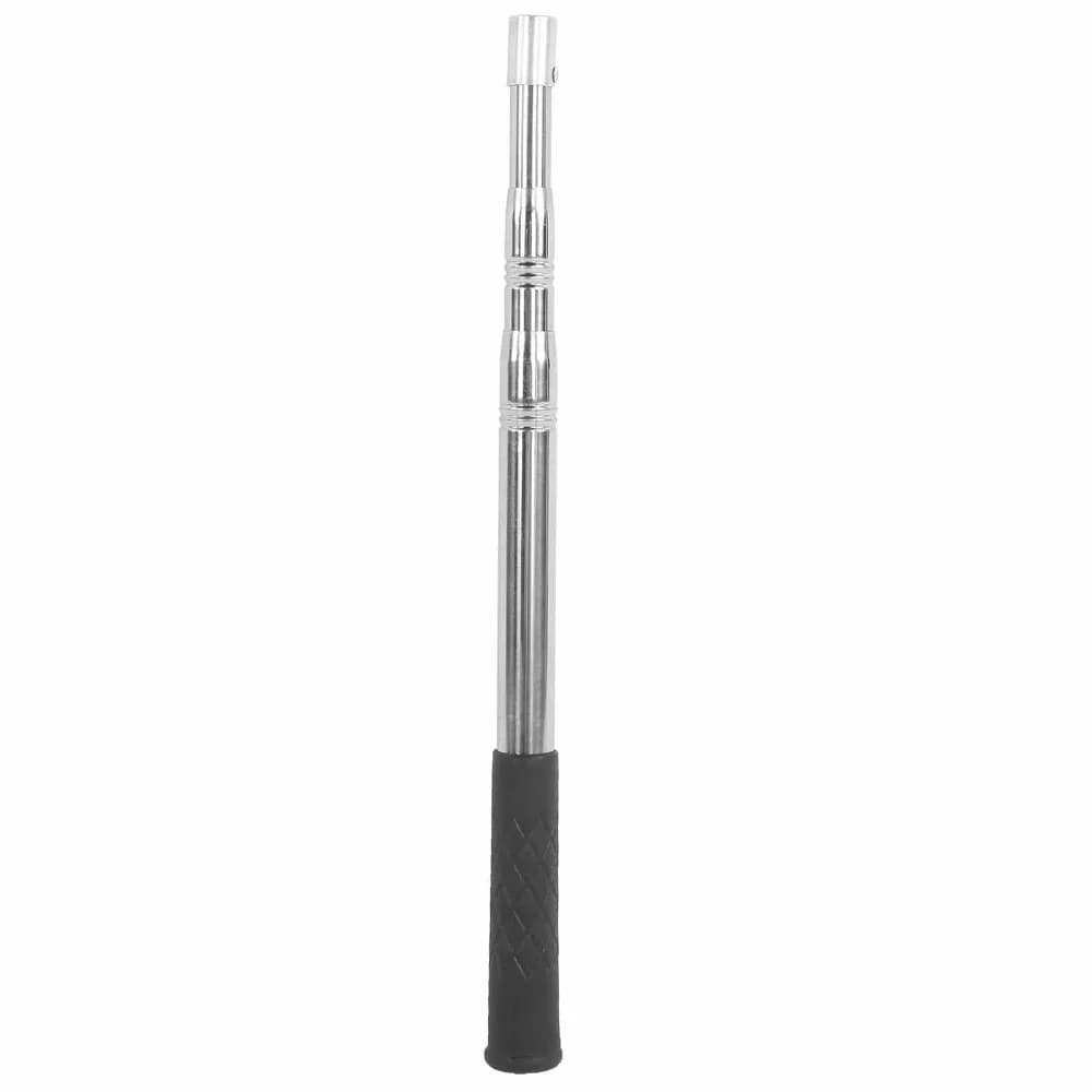 Palo per rete da pesca telescopico a 3 sezioni Palo per guadino da pesca con interfaccia a vite in acciaio inossidabile da 8 mm Lunghezza regolabile