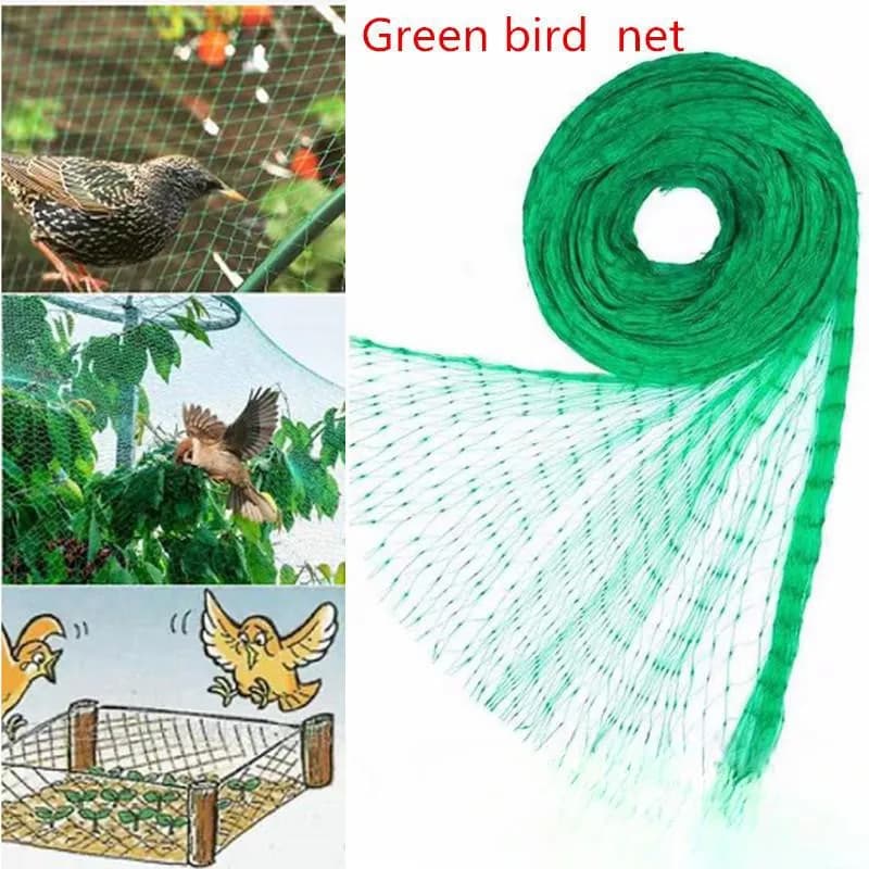 Green Anti Birds Net Catcher 5/10m Protect Plant Mesh Pond reti da pesca colture albero da frutto verdura pianta giardino controllo dei parassiti