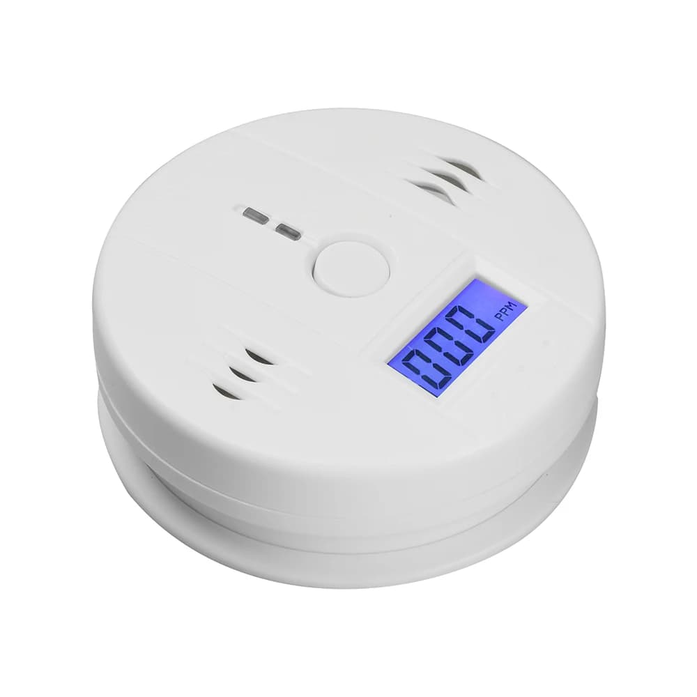 Carbon Monoxide Alarm Co Detector LCD Display Home Wireless Toxic Gas Leak Detector Fire Sound Alarm