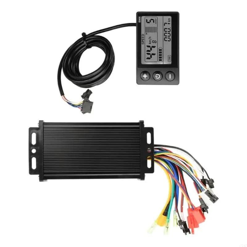 Electric Bike Controller With LCD Display For Electric Bicycles Scooter Part C7AC