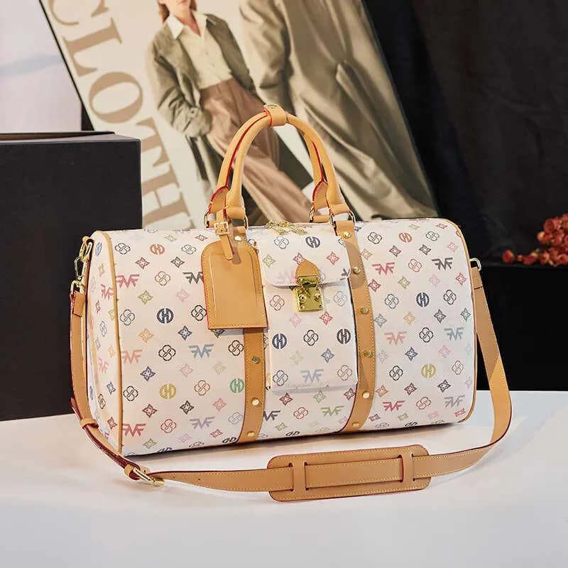 Cross-Border Pillow Travel Large Bag for Women, European and American Retro Fashion Single Shoulder Crossbody Bag, Versatile High-End Handbag