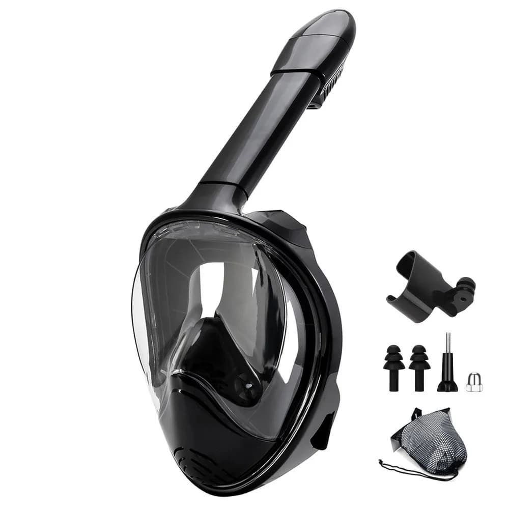 New cross-border silicone underwater mask, snorkeling mask, fully waterproof dive glasses, leakproof and anti-fogproof, adult model