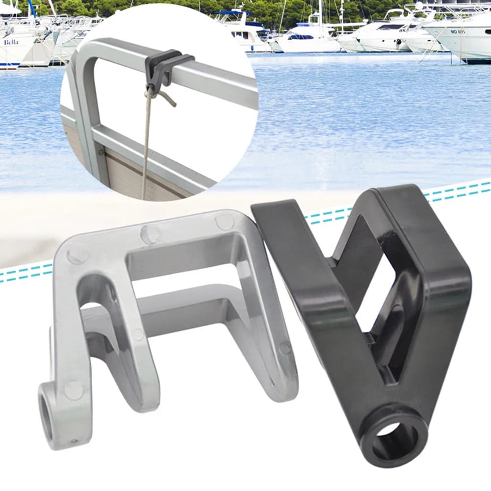 4pcs/set Marine Buffer Against The Ball Quick Release Hook Tie Rope Adjustable Bracke Boat Bumper Clip Hook Boat Accessories