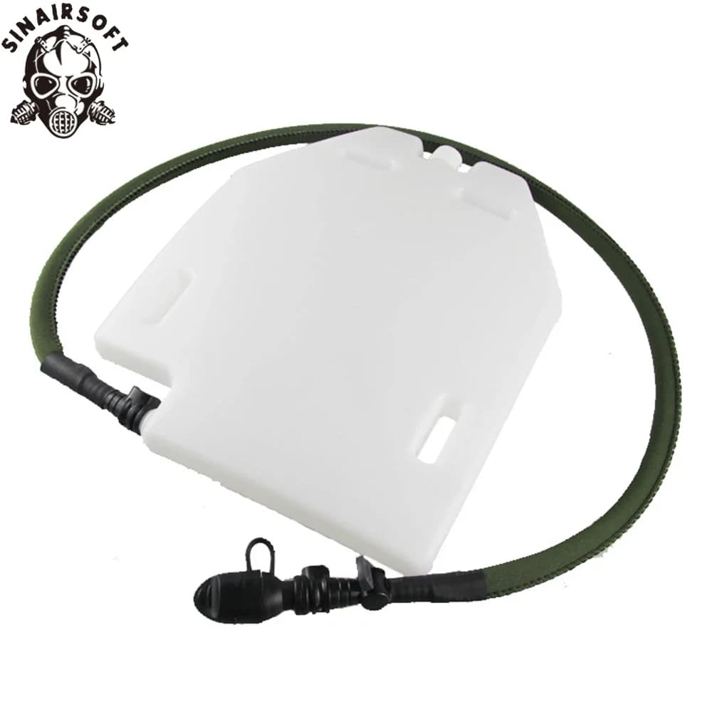 Borraccia tattica da 1,5 litri per idratazione con contenitore per idrogeno, compatibile con gilet tattici Plate Carrier, JPC, CPC, AVS