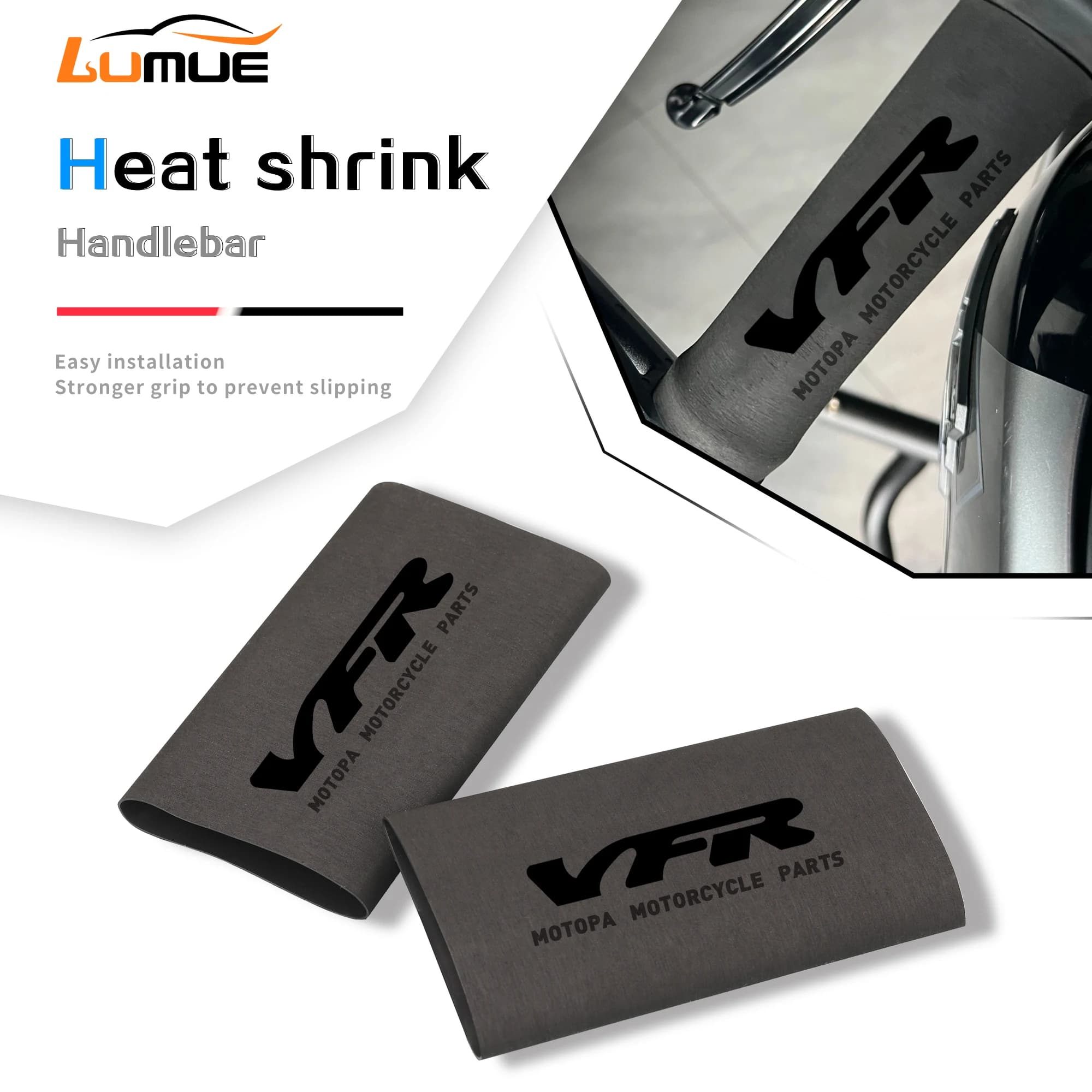 Manopole universali per moto copertura termoretraibile manubrio guaina manopole coperchio freno per Honda VFR 1200X2010-2016 VFR800X